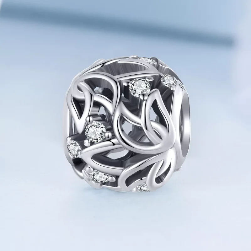 (resim) Pandora Stili Lotus Şanslı Yüzük - BSC675 - Görüntüle 2