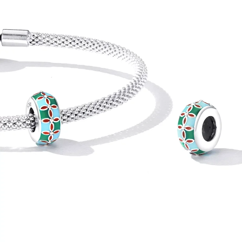 (resim) Pandora Stili Lotus Spacer Charm - SCC2258 - Görüntüle 4