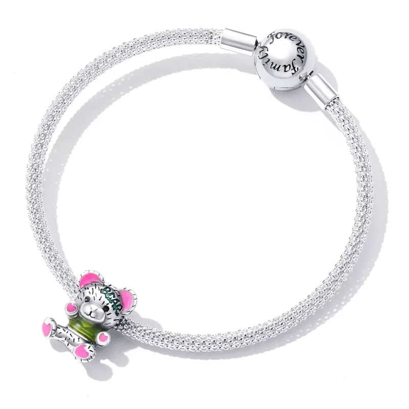 (resim) Pandora Stili Neon Ayı Bebek Kolye - SCC2231 - Görüntüle 5