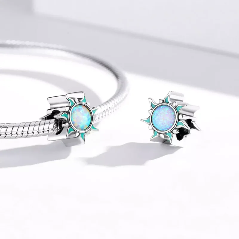 (resim) Pandora Stili Opal Küçük Güneş Süs - BSC509 - Görüntüle 3