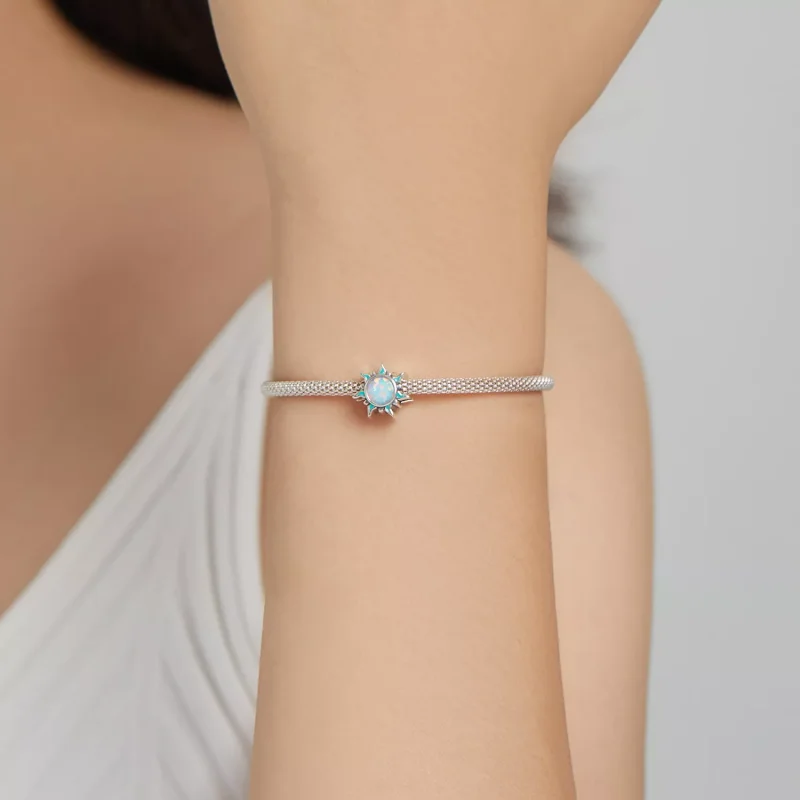 (resim) Pandora Stili Opal Küçük Güneş Süs - BSC509 - Görüntüle 5