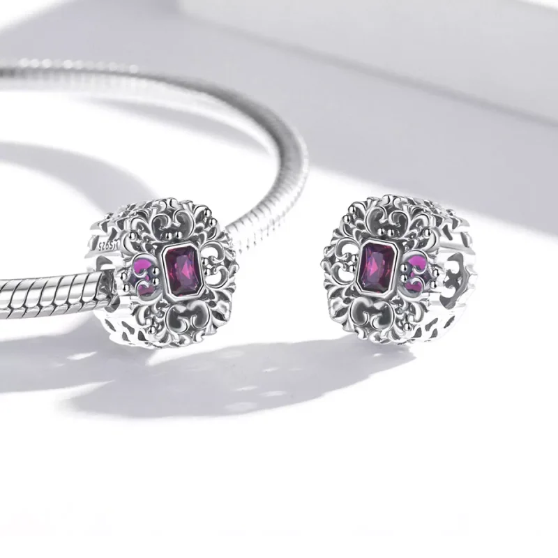 (resim) Pandora Stili Retro Desen - Zirkonyum Şans - SCC2152 - Görüntüle 4