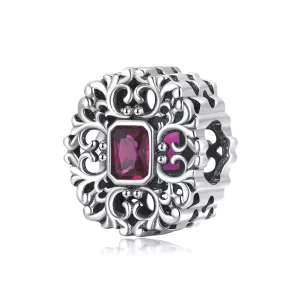 (resim) Pandora Stili Retro Desen - Zirkonyum Şans - SCC2152