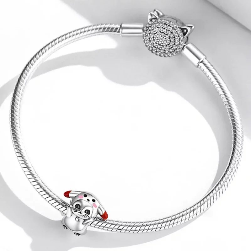 (resim) Pandora Stili Sevimli Kedi Charm - SCC2011 - Görüntüle 3