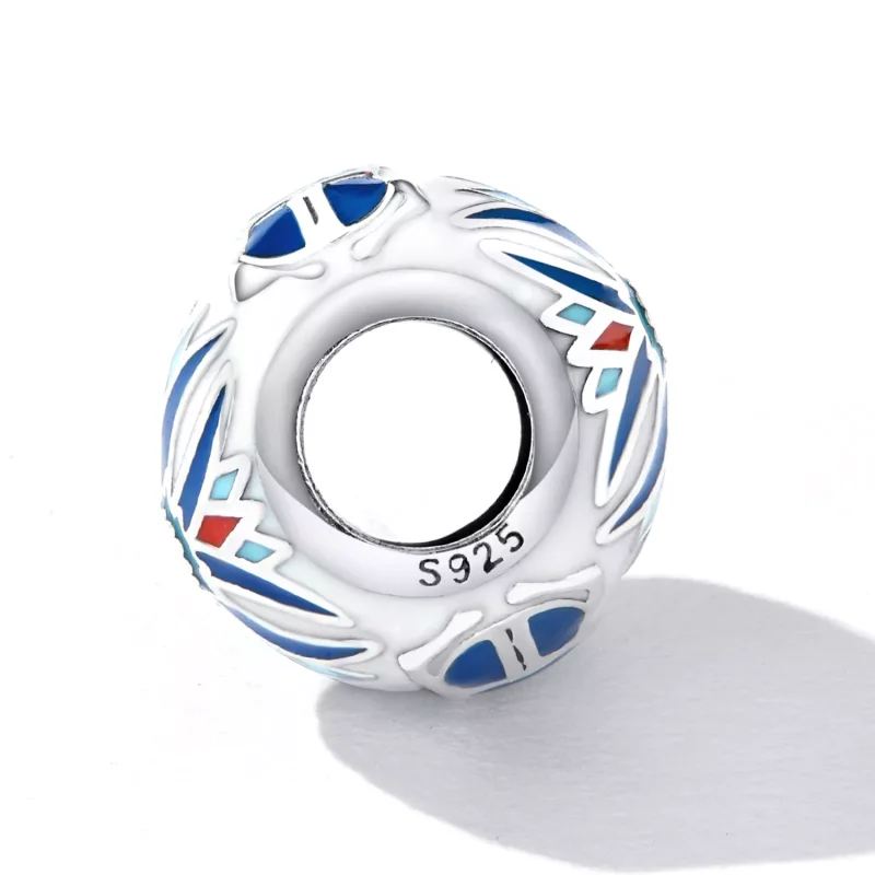 (resim) Pandora Stilinde Böcek Lotus Şanslı Bilezik - SCC2254 - Görüntüle 3