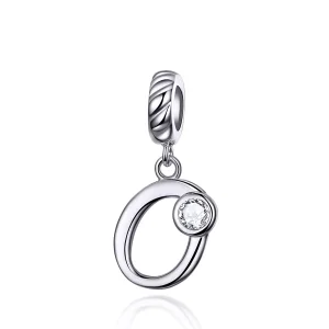 (resim) Pandora tarzı 0 numara Sallantılı Charm - SCC1183-O