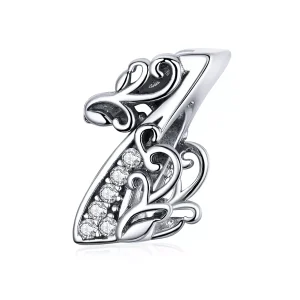 (resim) Pandora tarzı 1 numara Charm - SCC1418-1