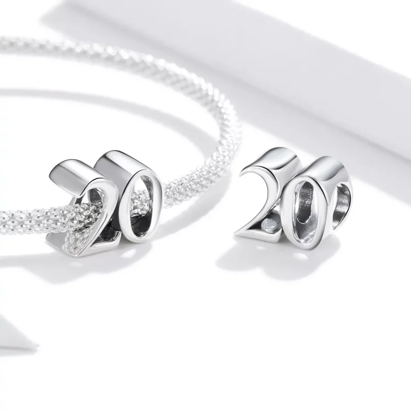 (resim) Pandora tarzı 20'nci yıl dönümü Charm - SCC1623 - Görüntüle 4