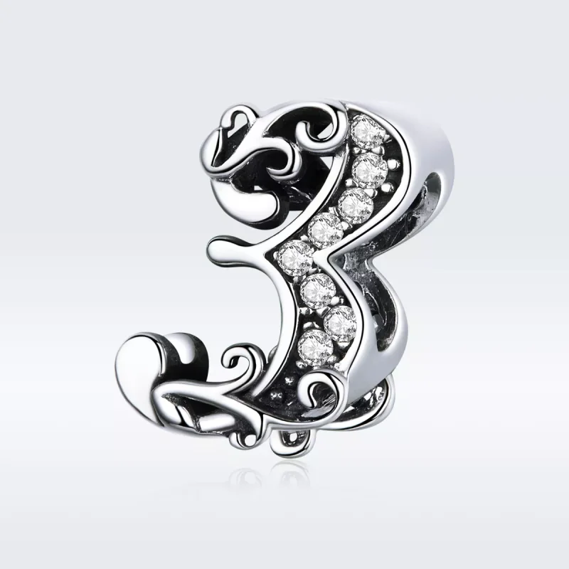 (resim) Pandora tarzı 3 numara Charm - SCC1418-3 - Görüntüle 5