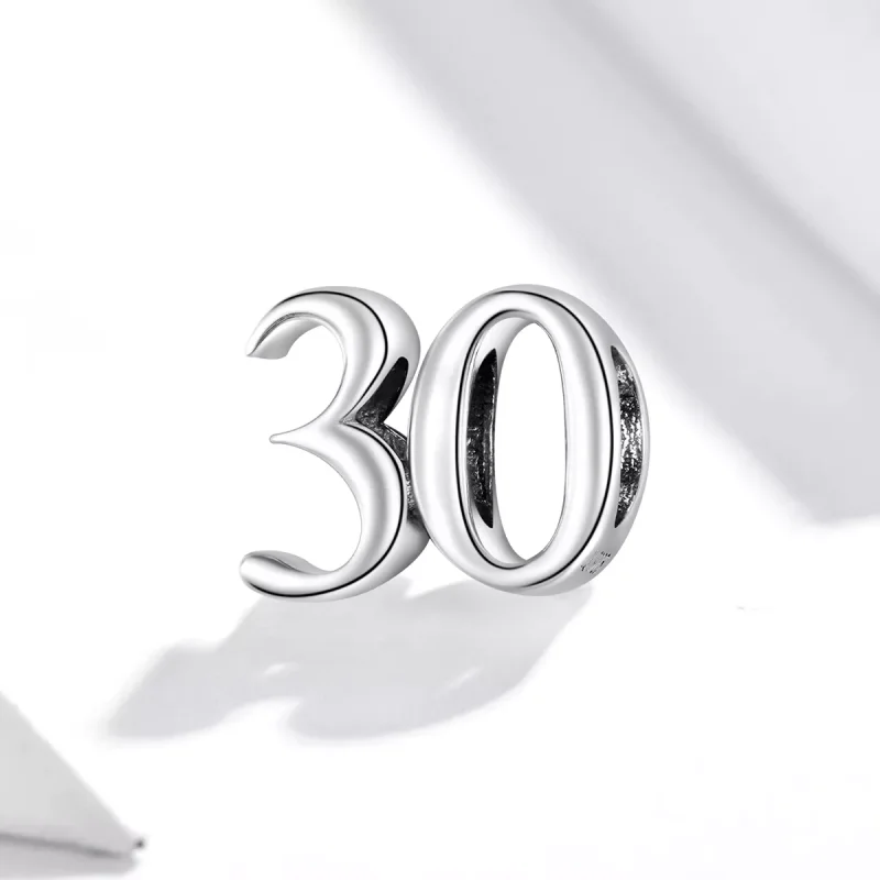 (resim) Pandora tarzı 30. Doğum Günü Charm - SCC1622 - Görüntüle 2