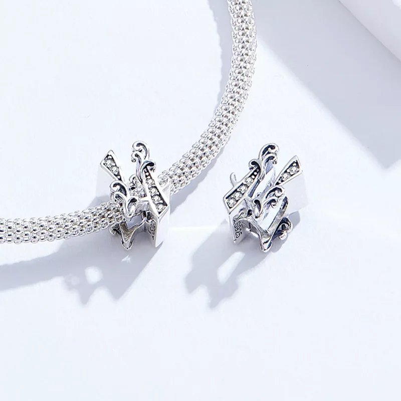 (resim) Pandora tarzı 4 numara Charm - SCC1418-4 - Görüntüle 4