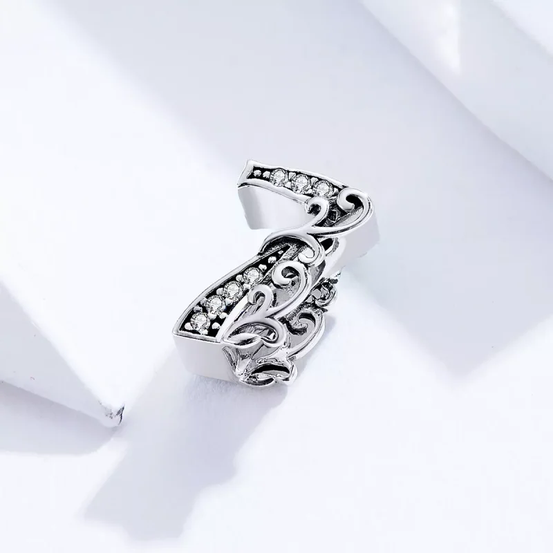 (resim) Pandora tarzı 7 numara Charm - SCC1418-7 - Görüntüle 2