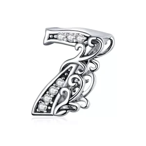 (resim) Pandora tarzı 7 numara Charm - SCC1418-7