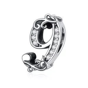 (resim) Pandora tarzı 9 numara Charm - SCC1418-9