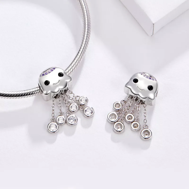 (resim) Pandora tarzı Ahtapot Charm - BSC081 - Görüntüle 3