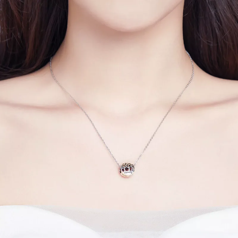 (resim) Pandora tarzı Aile Ormanı Charm - SCC1144 - Görüntüle 3