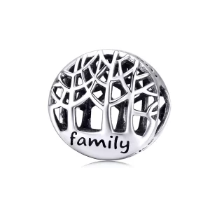 (resim) Pandora tarzı Aile Ormanı Charm - SCC1144