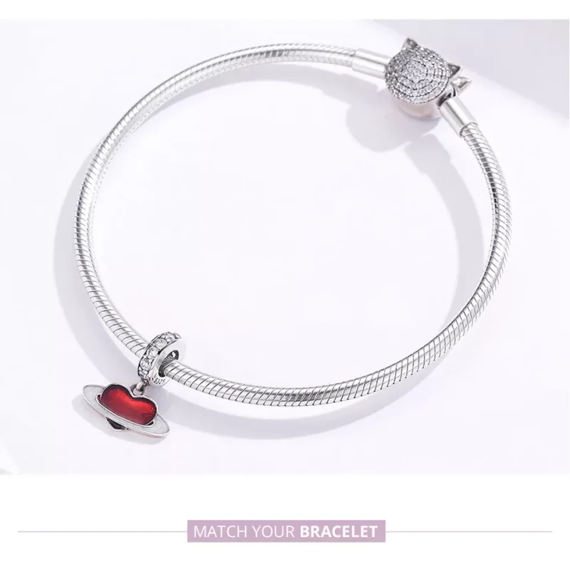(resim) Pandora tarzı aşk gezegeni Sallantılı Charm - SCC1165 - Görüntüle 7