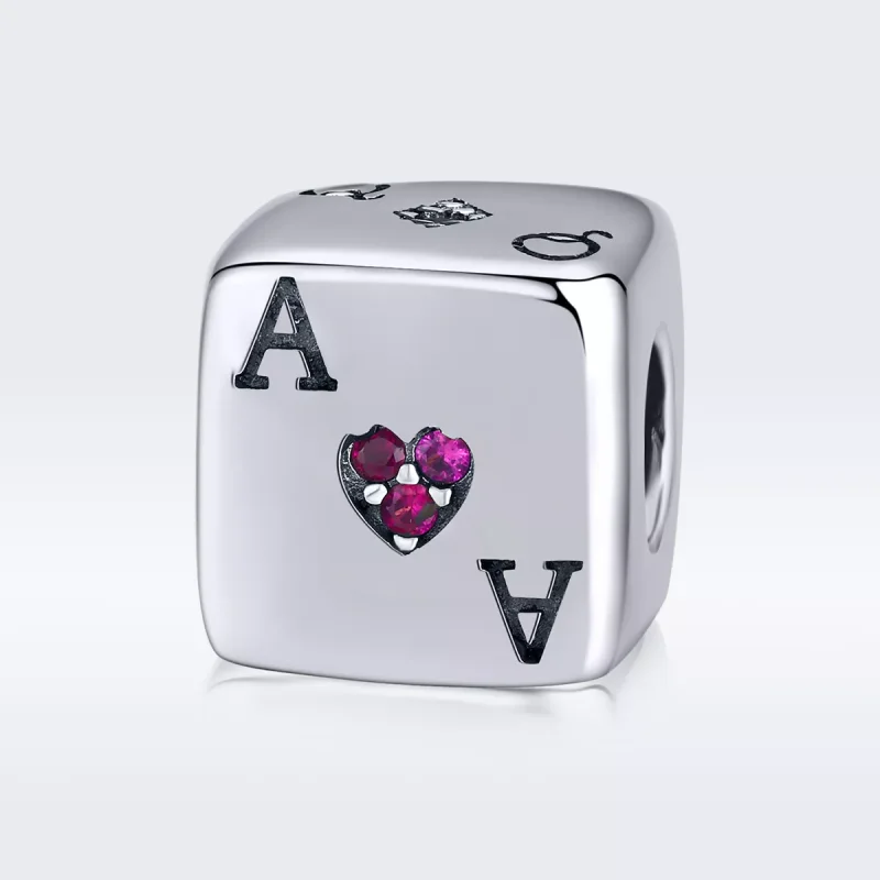 (resim) Pandora tarzı Aşk Zarı Charm - SCC1440 - Görüntüle 5