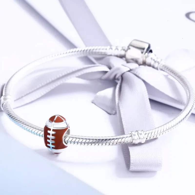 (resim) Pandora tarzı Amerikan futbolu Charm - SCC442 - Görüntüle 4