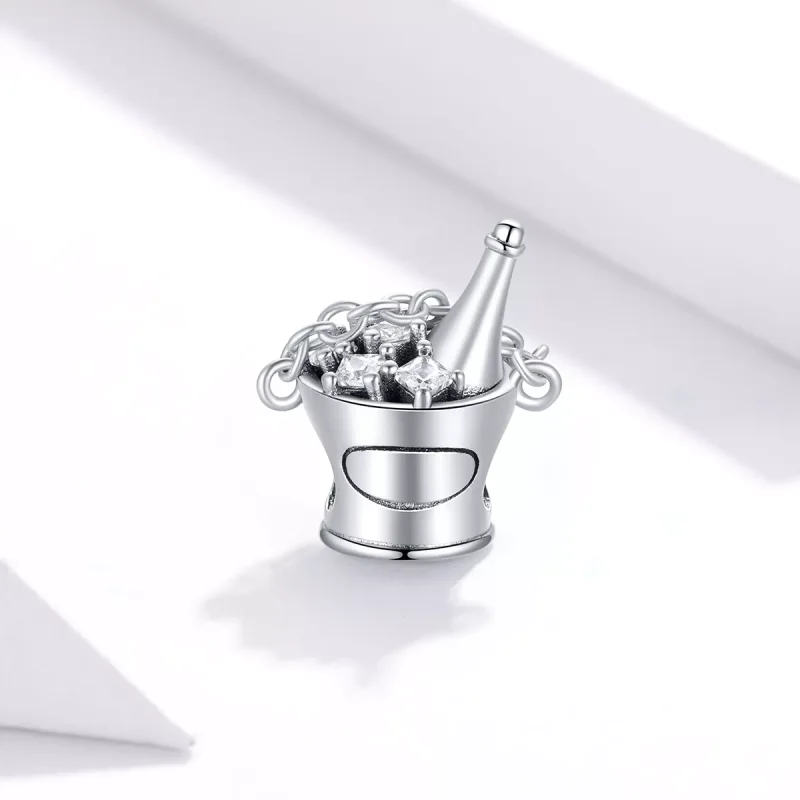(resim) Pandora tarzı Şampanya Kovası Charm - SCC1687 - Görüntüle 2