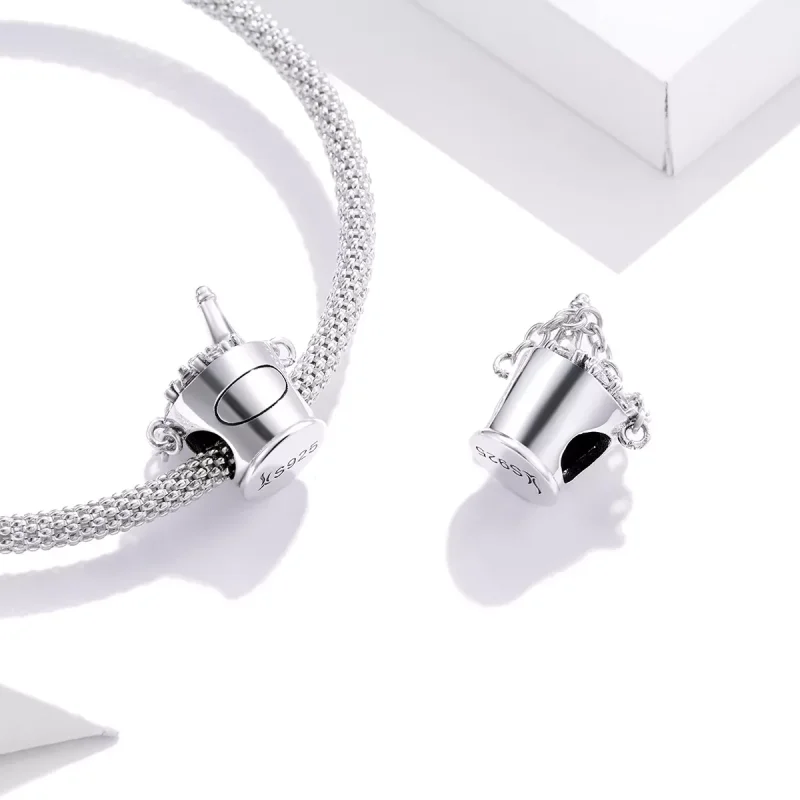 (resim) Pandora tarzı Şampanya Kovası Charm - SCC1687 - Görüntüle 4