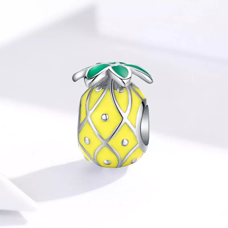 (resim) Pandora tarzı Ananas Charm - BSC128 - Görüntüle 2