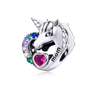 (resim) Pandora tarzı Anne için Unicorn Charm - SCC1160