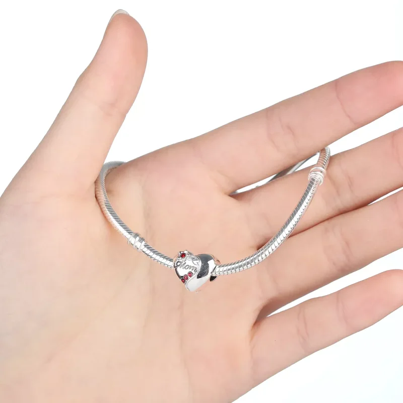 (resim) Pandora tarzı anne kalp Charm - SCC004 - Görüntüle 2