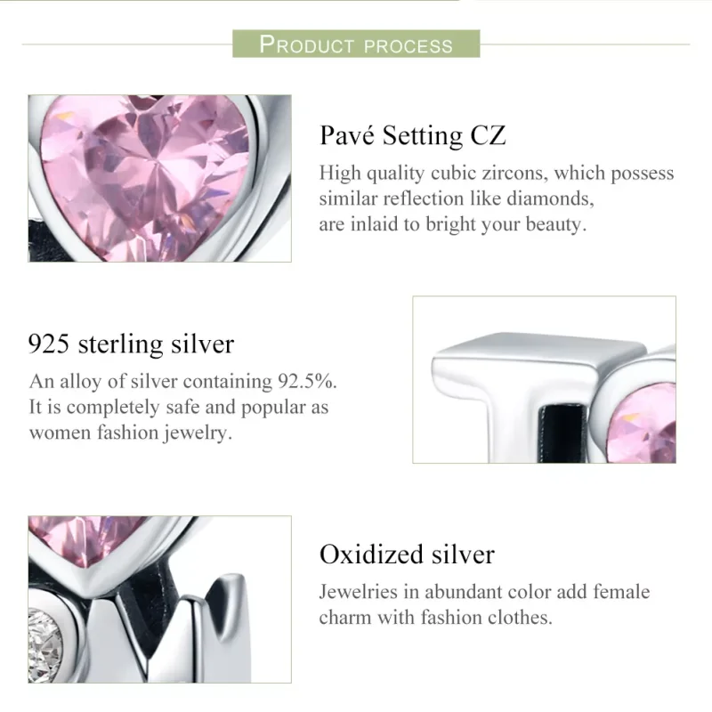(resim) Pandora tarzı Annemi Seviyorum Charm - SCC579 - Görüntüle 8