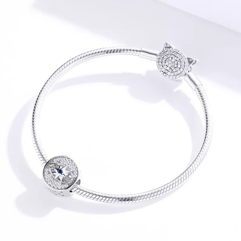 (resim) Pandora tarzı Şanslı Göz Charm - SCC1368 - Görüntüle 4