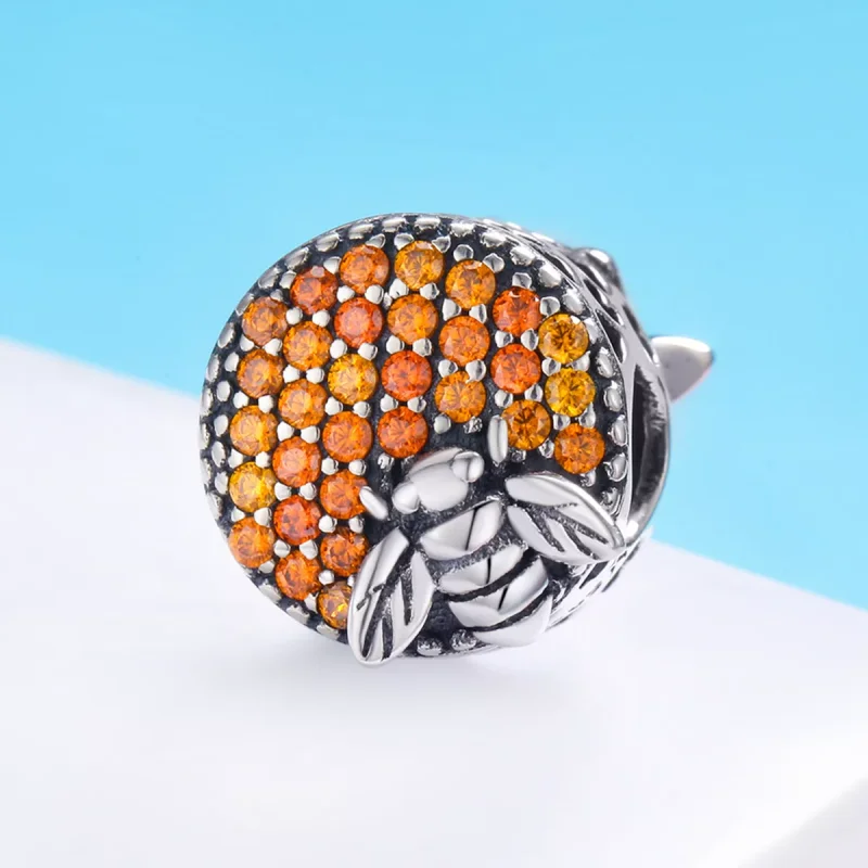 (resim) Pandora tarzı Arı Evi Charm - SCC654 - Görüntüle 3