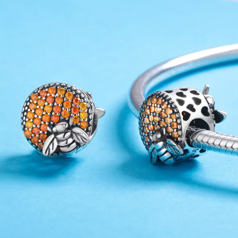 (resim) Pandora tarzı Arı Evi Charm - SCC654 - Görüntüle 5