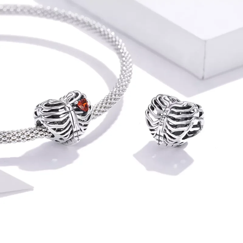 (resim) Pandora tarzı Çarpan kalp Charm - SCC1764 - Görüntüle 4