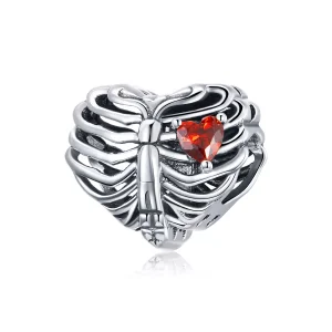 Pandora tarzı Çarpan kalp Charm - SCC1764 (resim) Pandora tarzı Çarpan kalp Charm - SCC1764