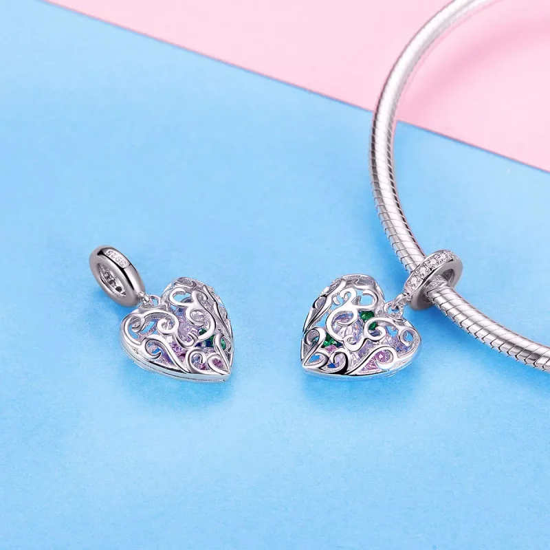 (resim) Pandora tarzı Çarpıntı Sallantılı Charm - SCC1126 - Görüntüle 7
