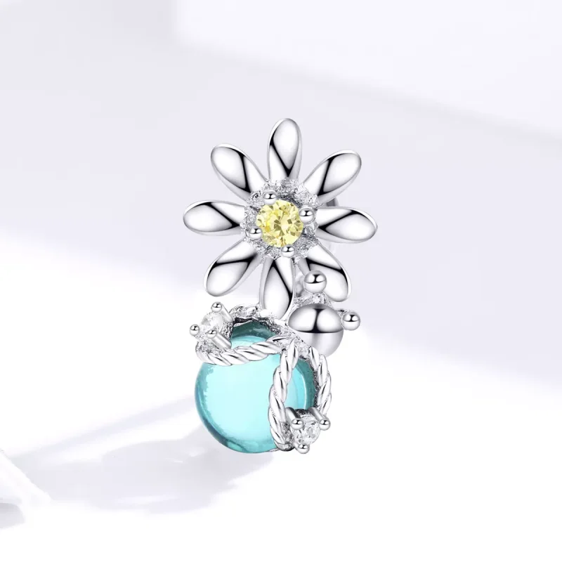 (resim) Pandora tarzı ateş böcekleri ve papatya Charm - SCC1369 - Görüntüle 3