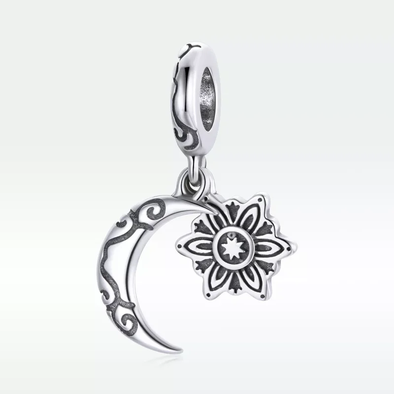 (resim) Pandora tarzı Ay Lotusu Charm - SCC1826 - Görüntüle 5