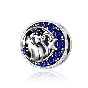 (resim) Pandora tarzı Aydaki kedicik Charm - SCC1204