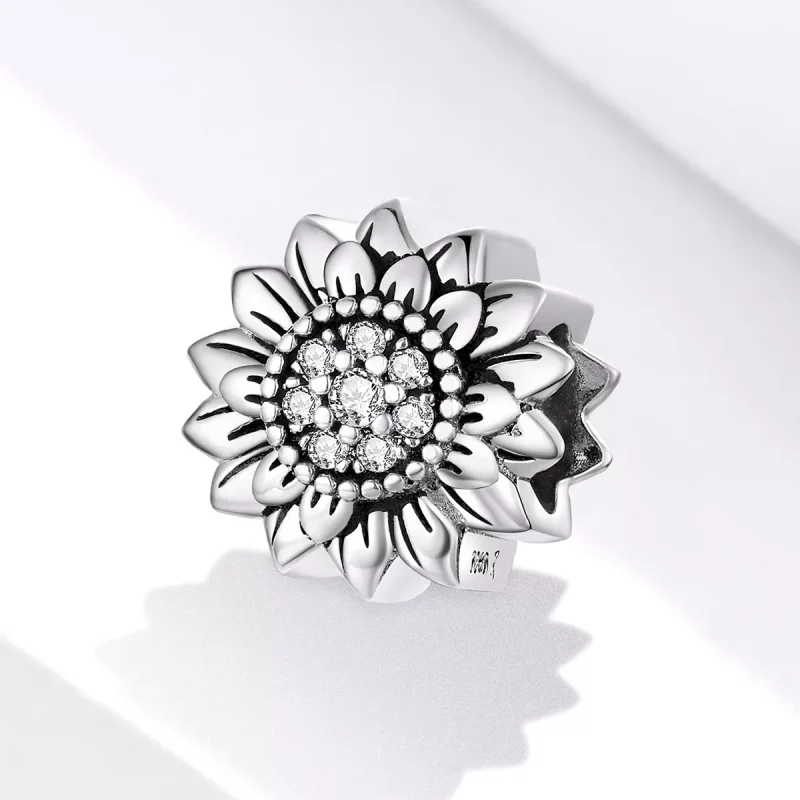 (resim) Pandora tarzı Ayçiçeği Charm - SCC1507 - Görüntüle 2