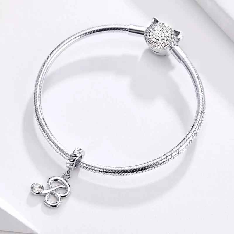(resim) Pandora tarzı B harfi Sallantılı Charm - SCC1183-B - Görüntüle 2