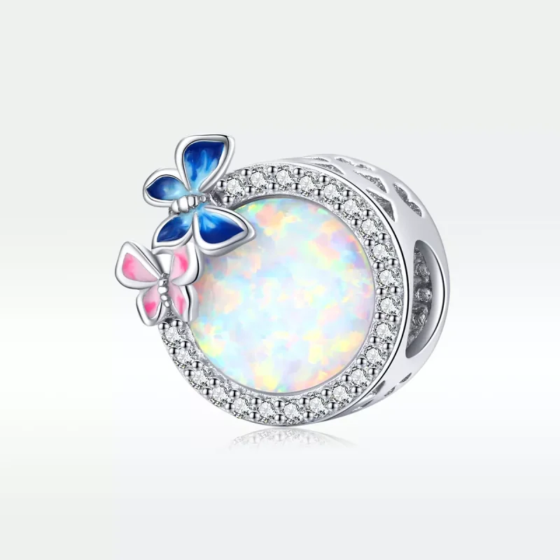 (resim) Pandora tarzı Baharda Kelebekler Charm - SCC1730 - Görüntüle 5