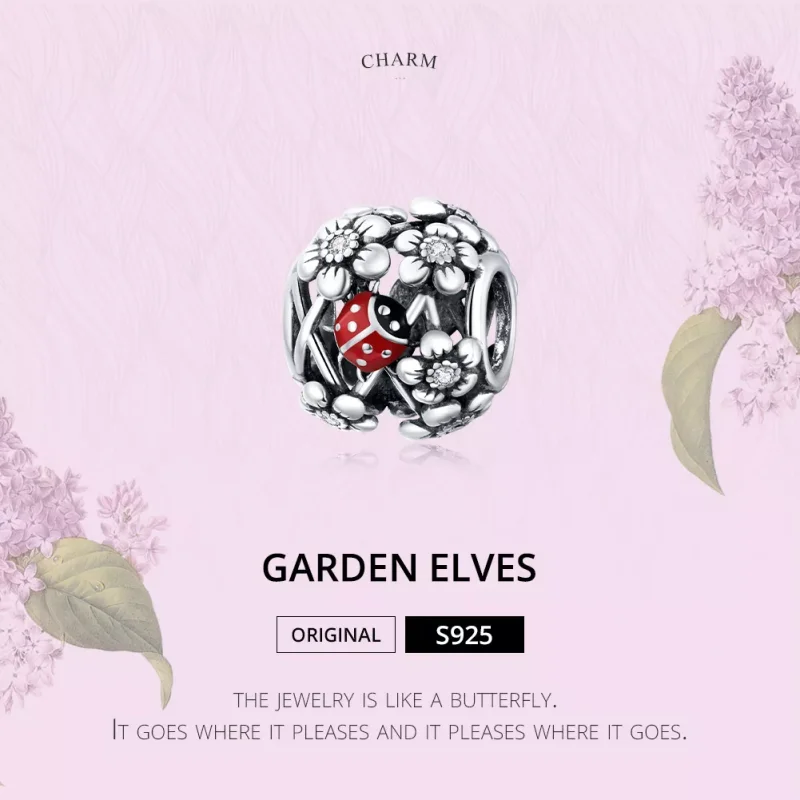 (resim) Pandora tarzı Bahçe Elfleri Charm - SCC1641 - Görüntüle 6