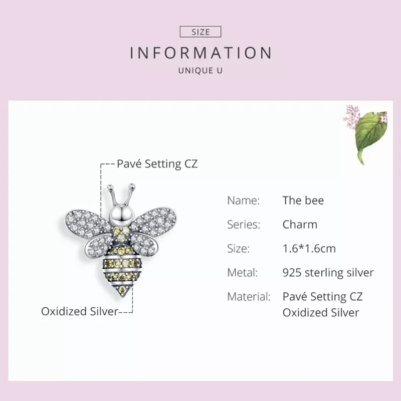 (resim) Pandora tarzı bal arısı Charm - SCC1194 - Görüntüle 3