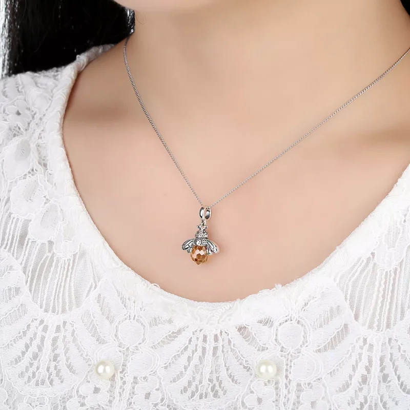 (resim) Pandora tarzı bal arısı Sallantılı Charm - SCC035 - Görüntüle 2
