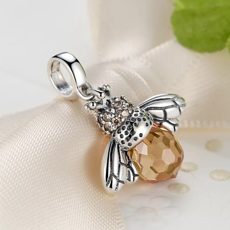 (resim) Pandora tarzı bal arısı Sallantılı Charm - SCC035 - Görüntüle 5