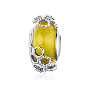 (resim) Pandora tarzı Bal peteği Charm - SCC1073