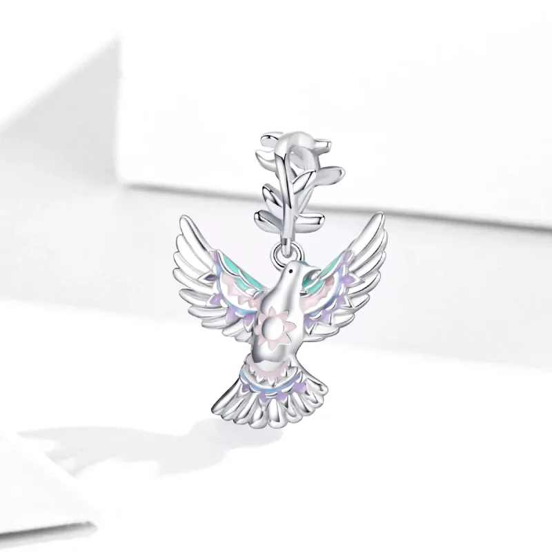 (resim) Pandora tarzı Barış Güvercini Charm - BSC295 - Görüntüle 2