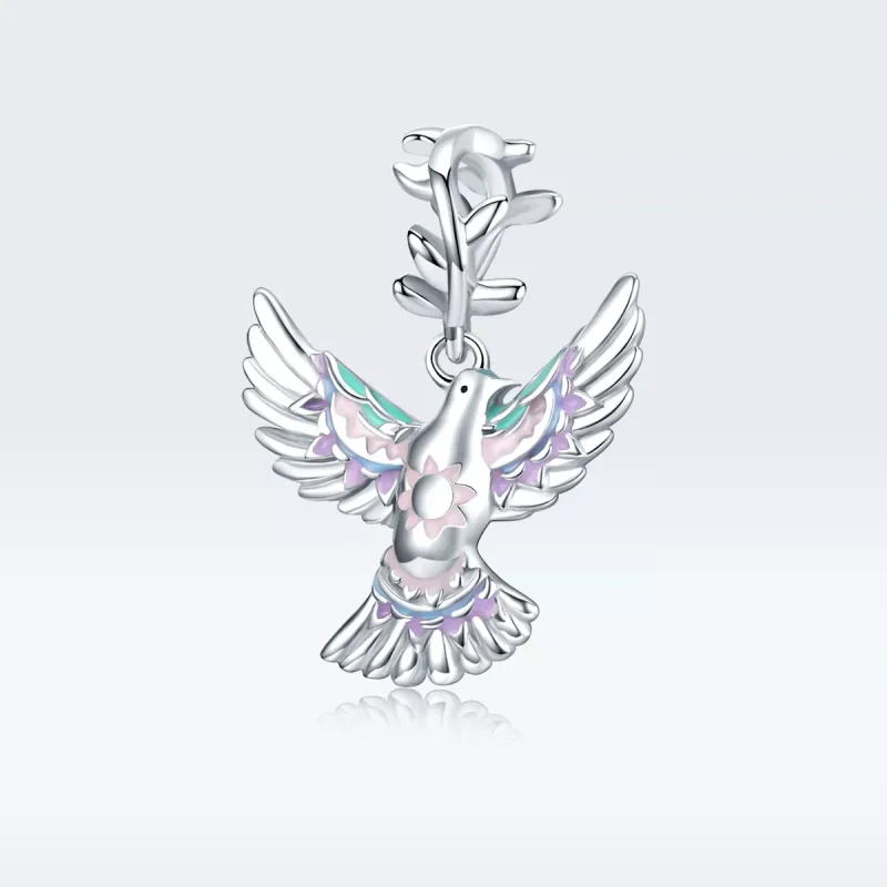 (resim) Pandora tarzı Barış Güvercini Charm - BSC295 - Görüntüle 5