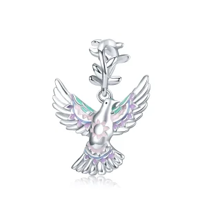 Pandora tarzı Barış Güvercini Charm - BSC295 (resim) Pandora tarzı Barış Güvercini Charm - BSC295